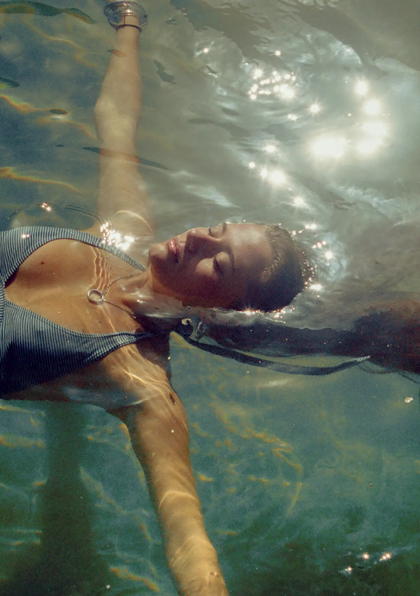 Press imagery - in the water