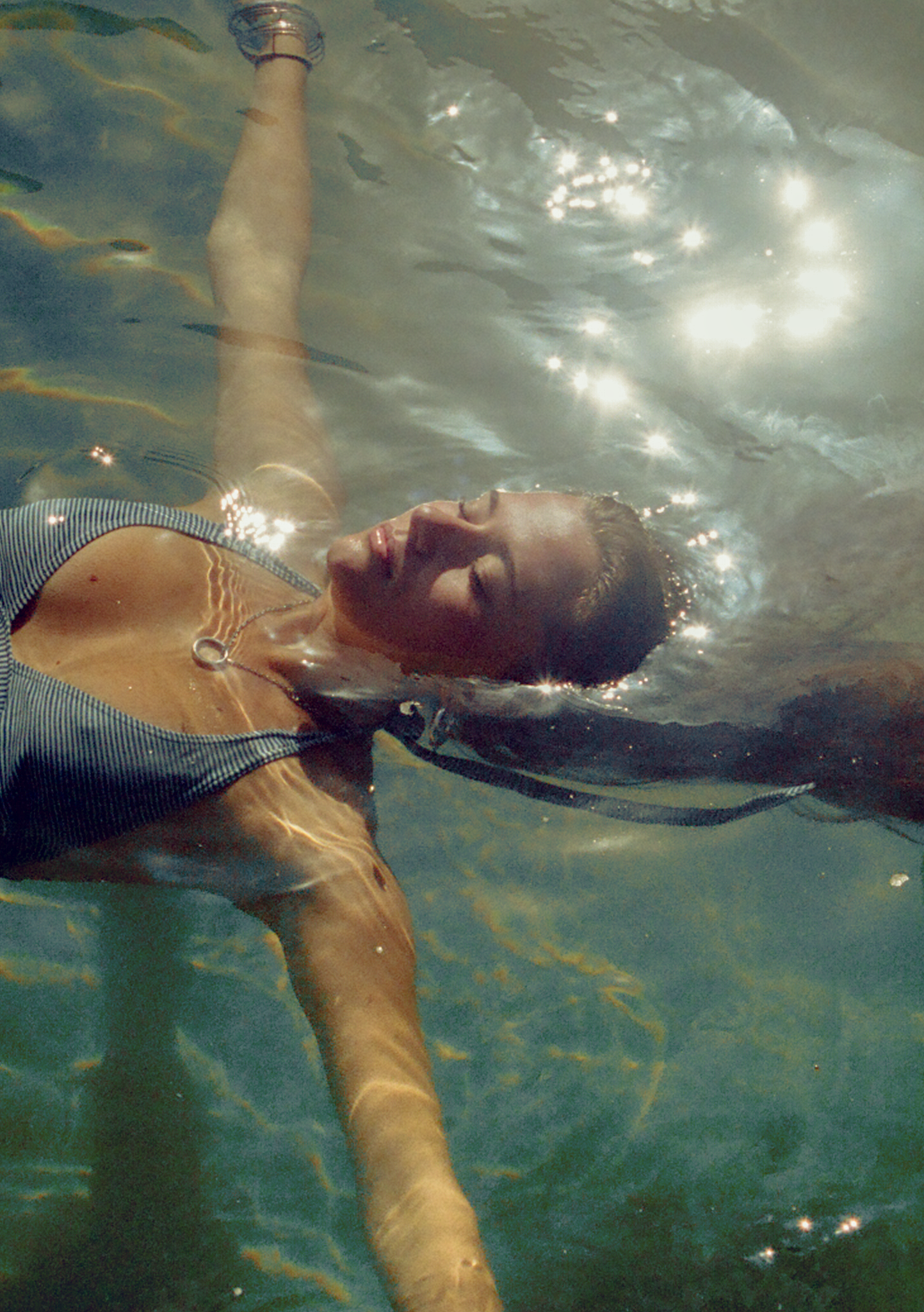 Press imagery - in the water